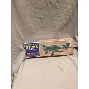 GUILLOW'S 508 Ju 87-B Stuka Balsa Wood Model Airplane Kit, WWII Aviation GUI-508